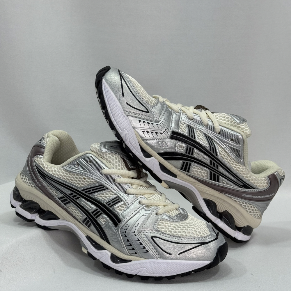 Asics Gel Kayano 14 Silver Black - Image 2