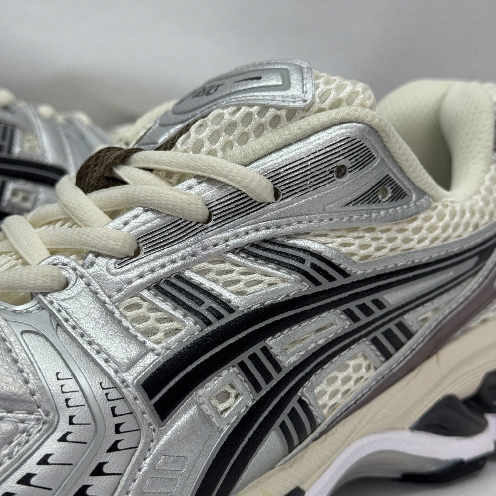 Asics Gel Kayano 14 Silver Black - Image 3