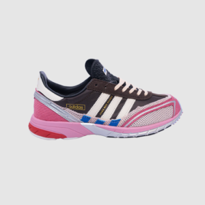 Bad Bunny x Adizero SL 72 sneaker in the Brown Clear Pink