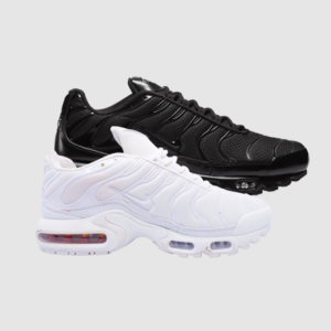 Combo regreso a clases TN Air Max 1 Par Blanco + 1 Par Negro