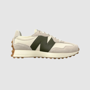 NB 327 Moonbeam with Black/Shadow Grey
