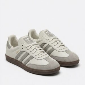 Samba OG White Grey Stripes