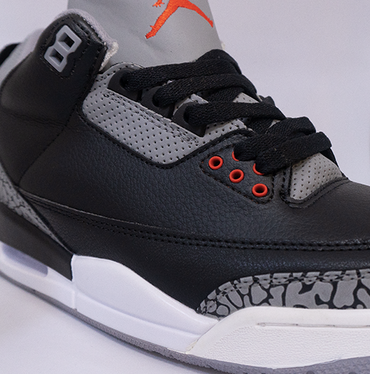 Jordan Retro 3 Black Cement - Image 4