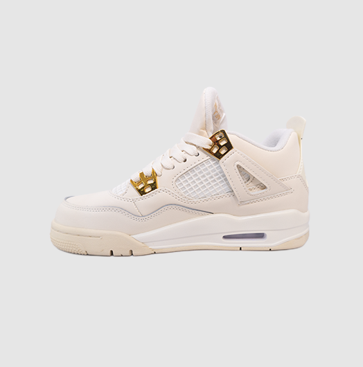 Jordan Retro 4 Metallic Gold - Image 2