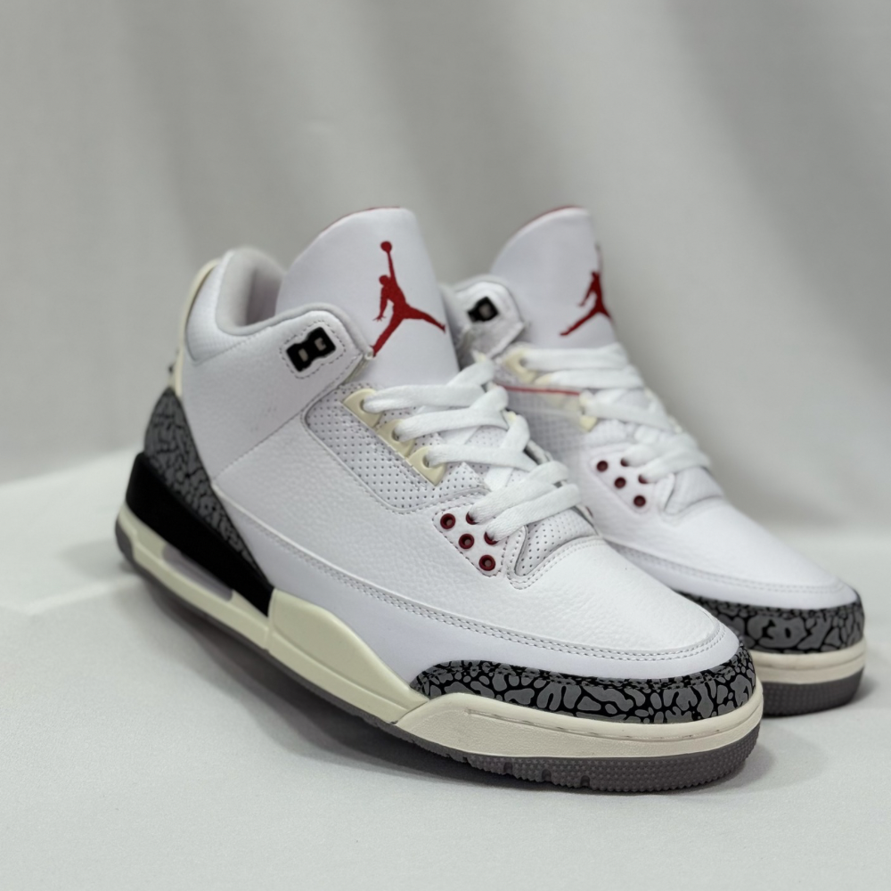 Jordan Retro 3 White Cement