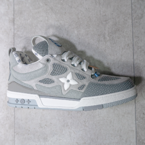 Lv Skate Trainers Luxury Grey