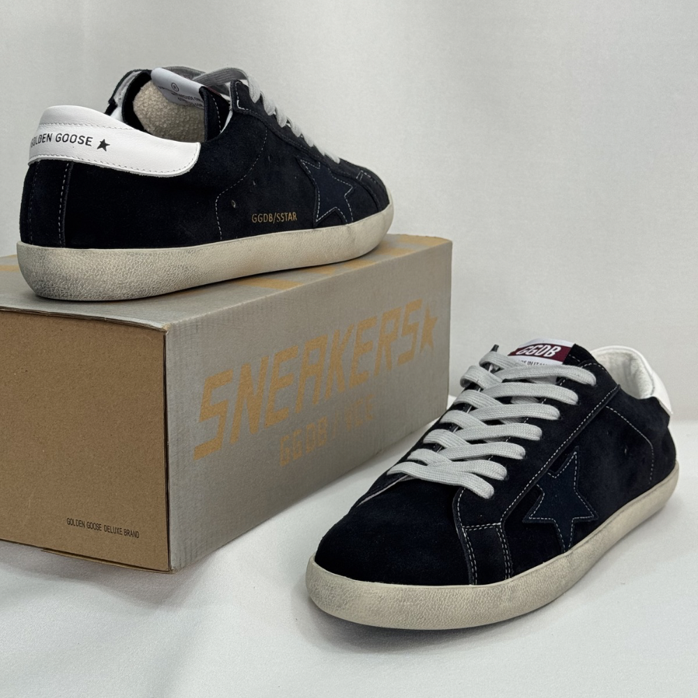 Golden Goose Super Star Dark Blue - Image 2