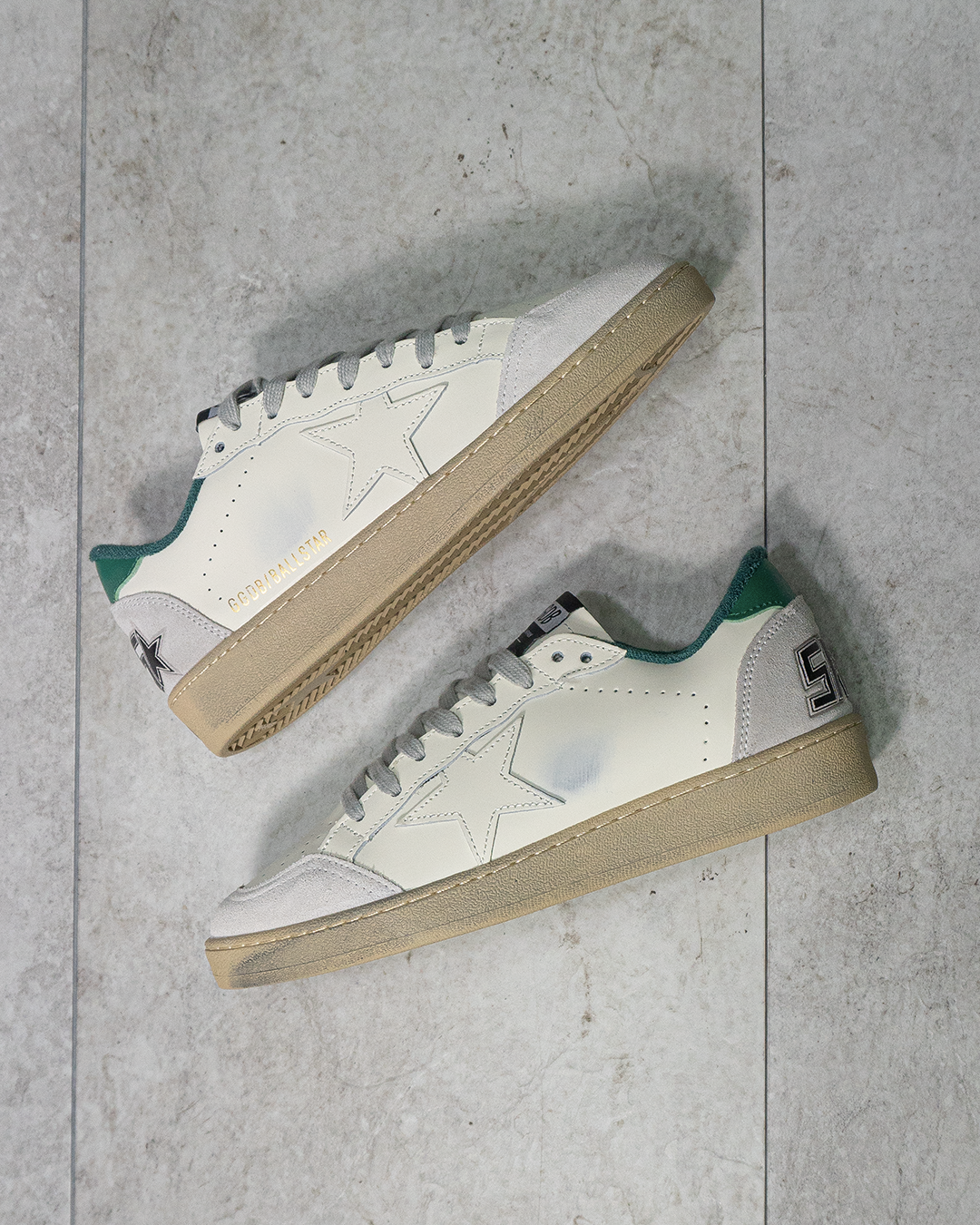 Golden Goose Ballstars Green - Image 3