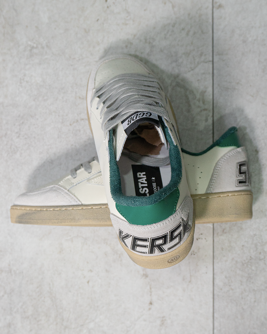 Golden Goose Ballstars Green - Image 4
