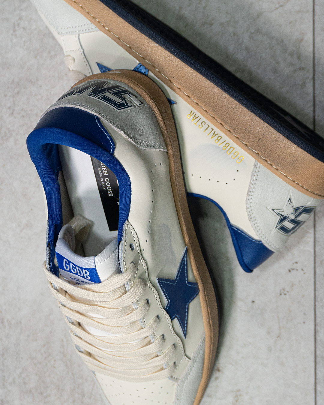 Golden Goose Ballstars Blue - Image 4