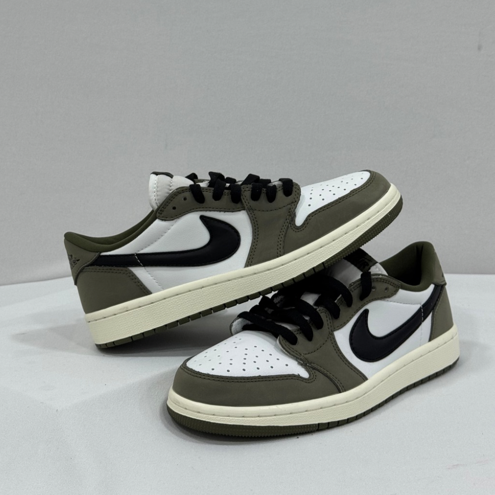 Jordan 1 Low Medium Olive - Image 2