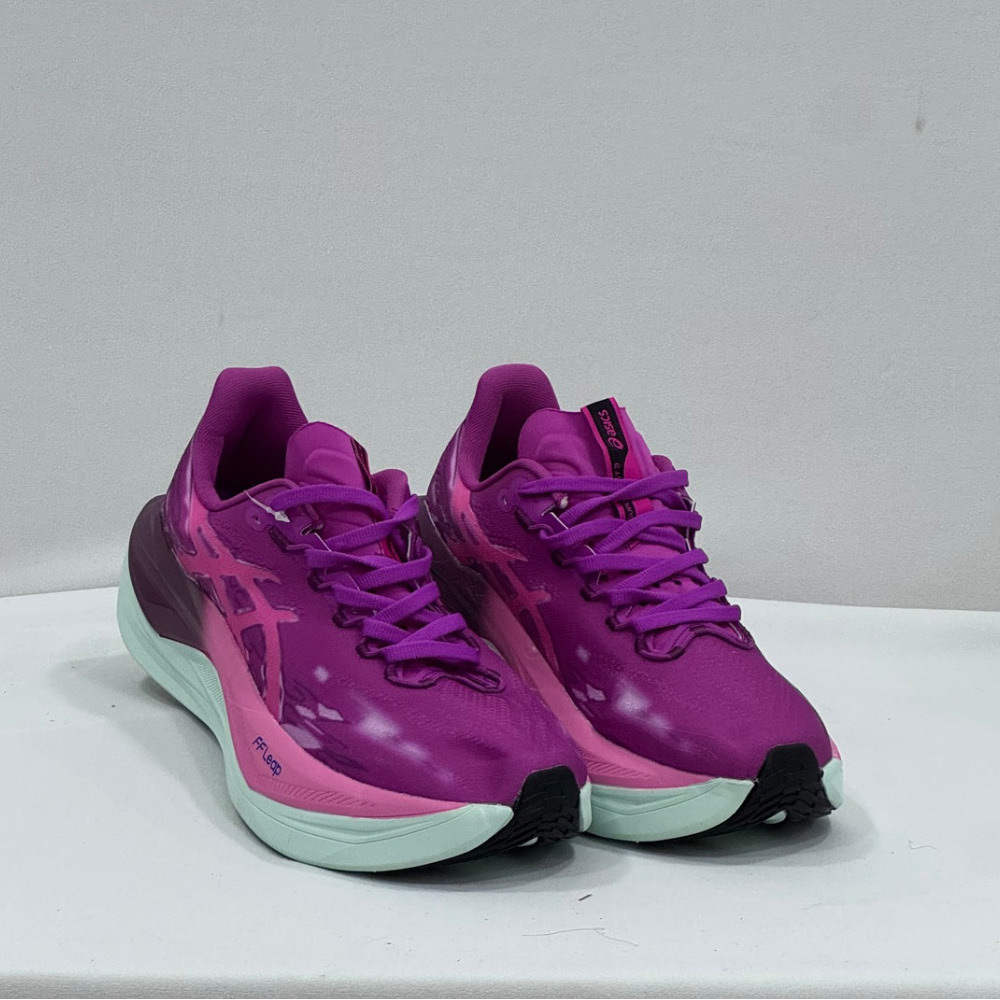 Asics Supersblast morado menta