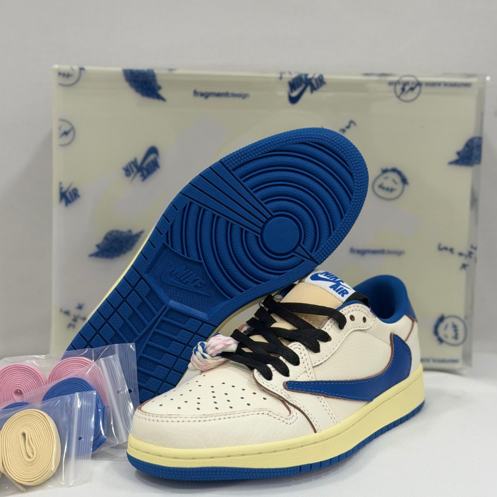 Air Jordan 1 Low SP Travis Scott x Fragment - Image 2